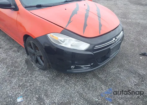 2015 Dodge Dart Sxt из США, поврежденный, VIN 1C3CDFBB5FD415887